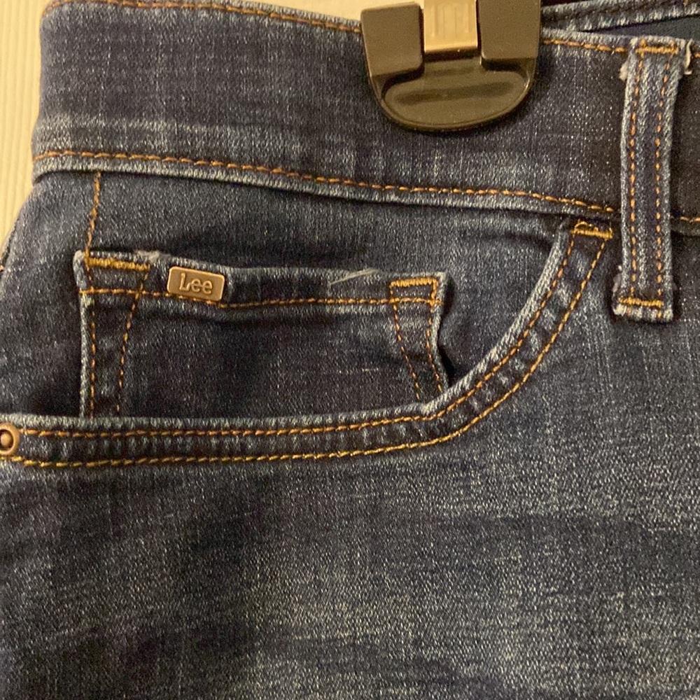 Lee Regular Bootcut Mid Rise Jeans size 14L excellent condition inseam 32” - Picture 3 of 12